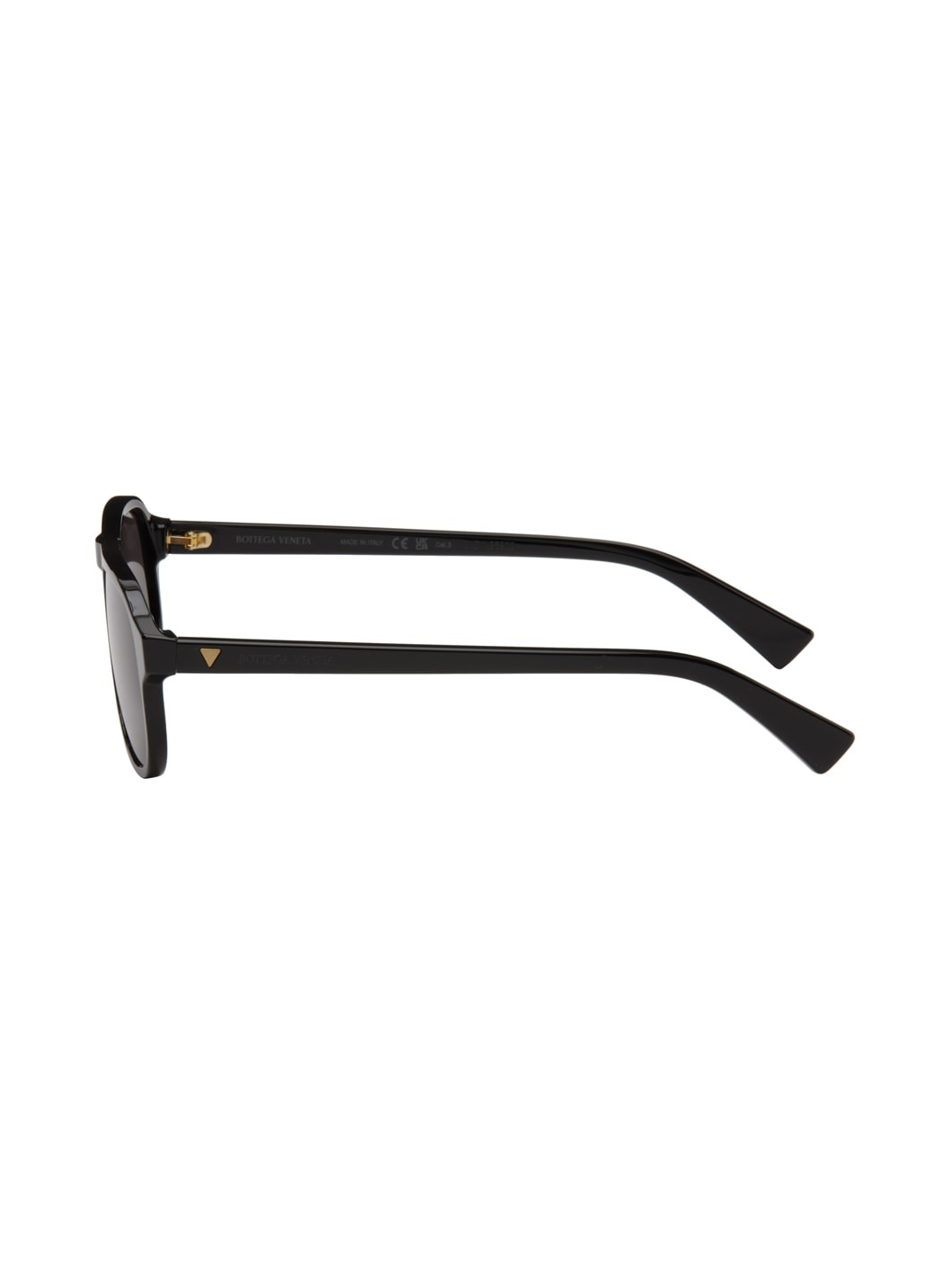 Black Aviator Sunglasses - 3