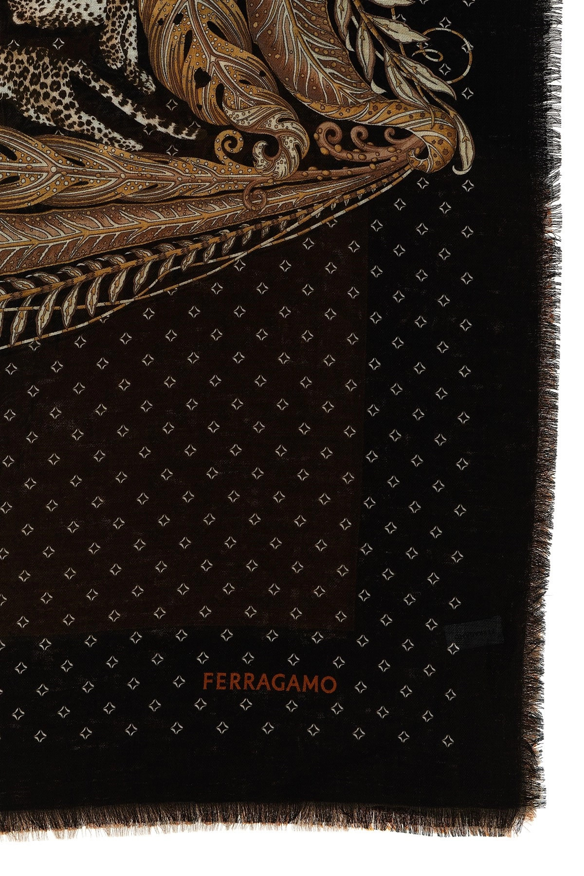 'Madras' print stole - 2