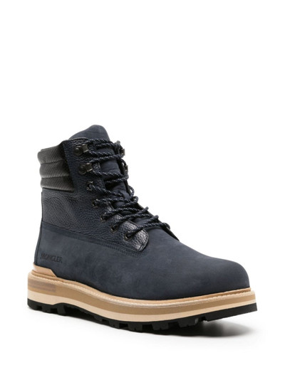 Moncler Peka suede hiking boots outlook