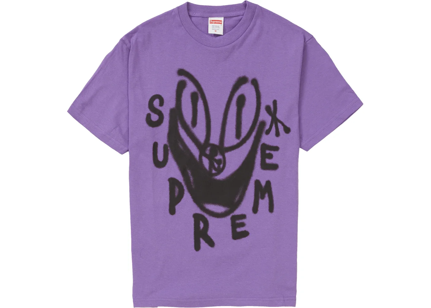 Supreme Smile Tee Purple - 1