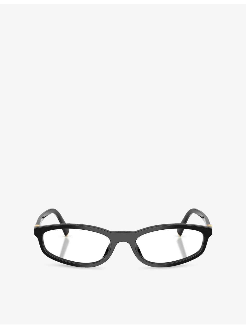 MU 01ZV Oval-Frame Acetate Eyeglasses - 1