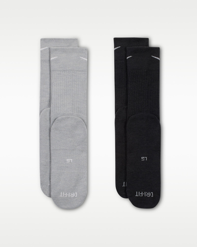 Nike Everyday Wool Cushioned Crew Socks (2 Pairs) 3