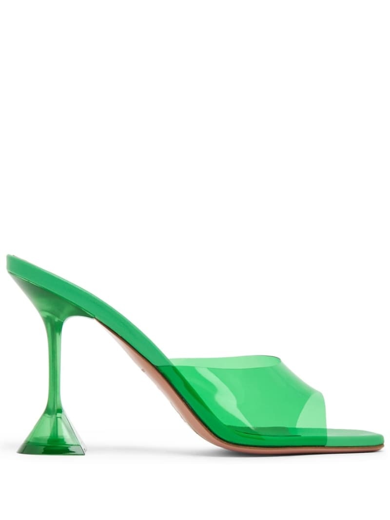 Lupita 95mm glass mules - 1