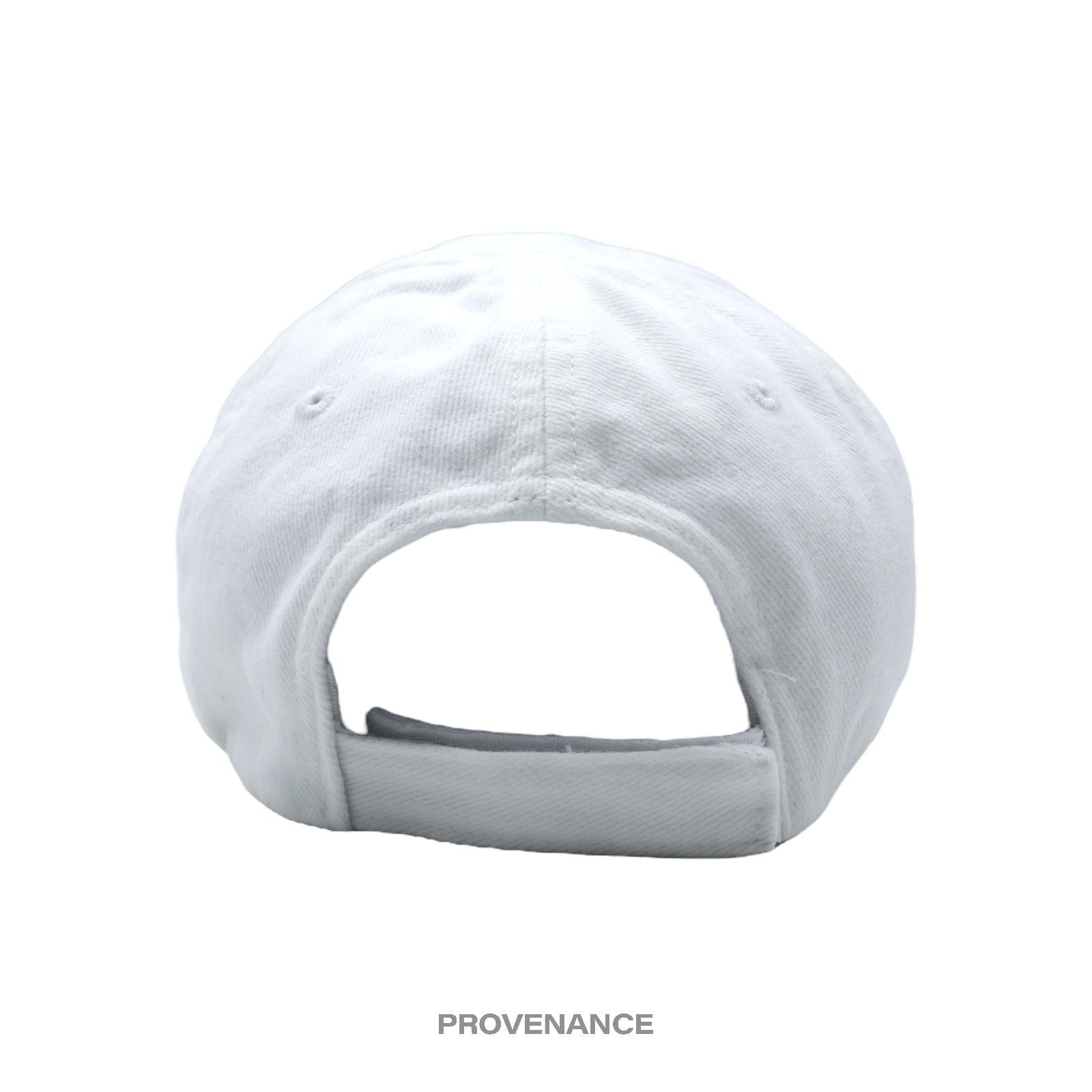 Balenciaga Embroidered Logo Cap - White - 2