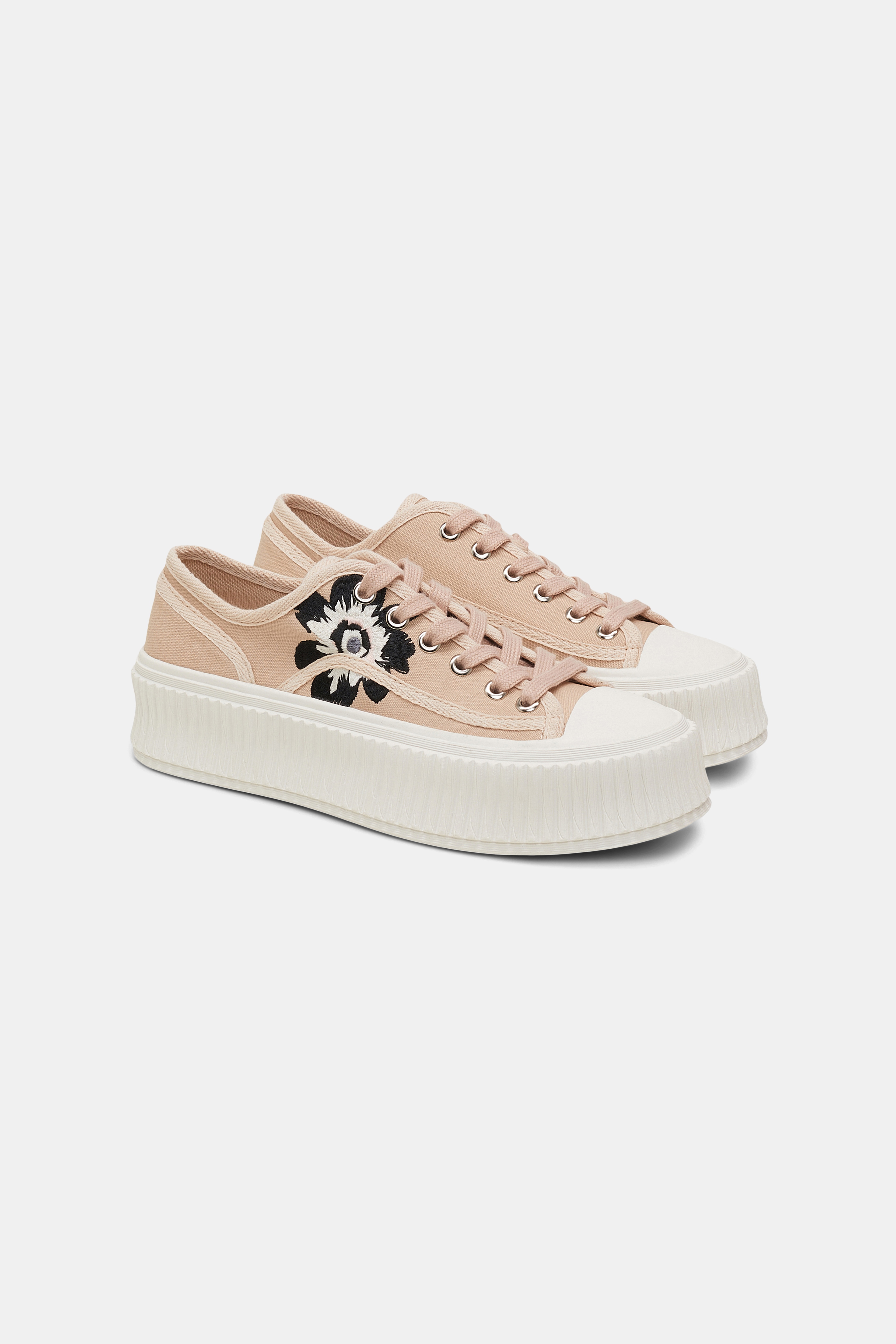 FLORAL SPORTINESS embroidered sneaker - 7