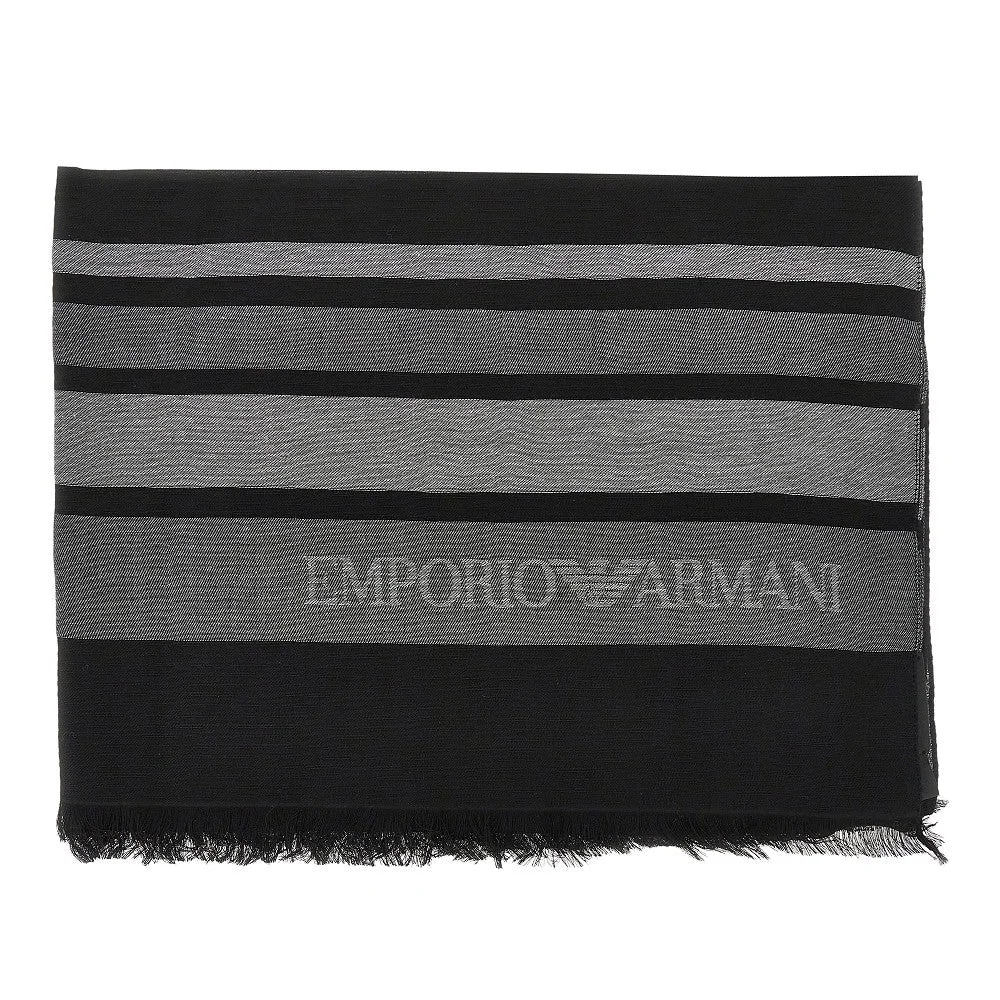 VISCOSE AND MODAL-BLEND SCARF - 1