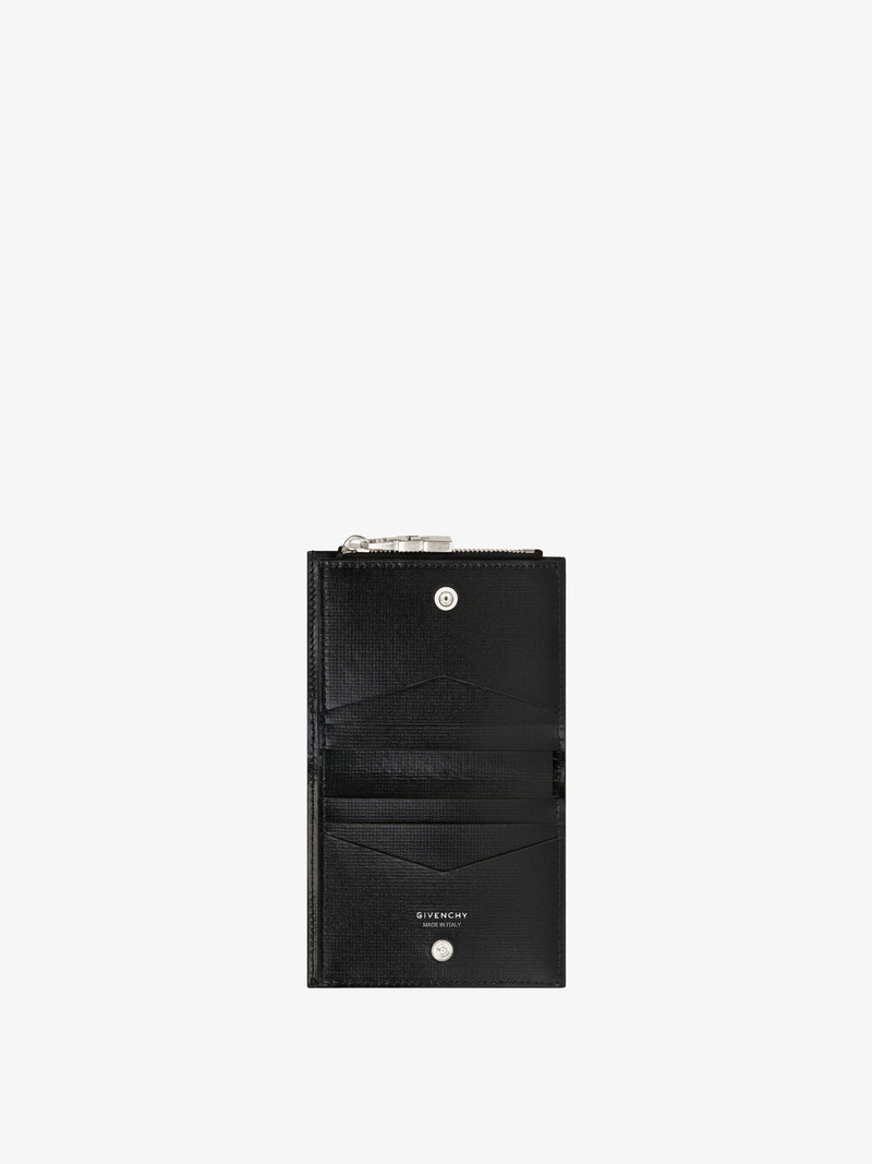 WALLET IN CLASSIC 4G LEATHER 3