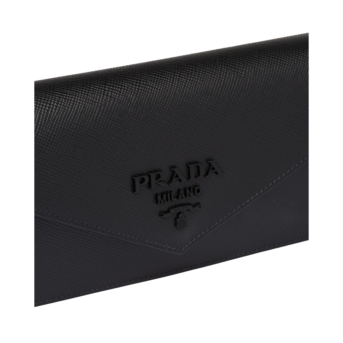 Prada Monochrome Saffiano leather clutch - 6