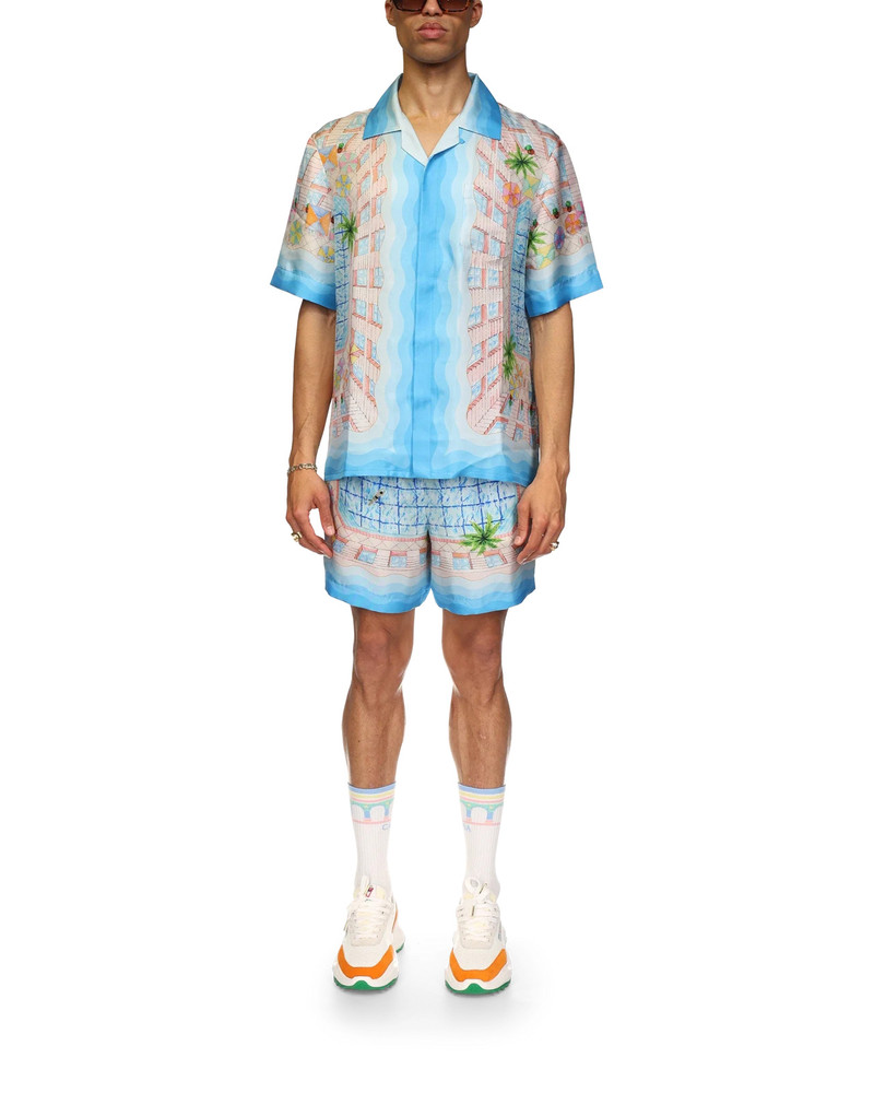 CASABLANCA Le Plongeon Silk Shirt | Casablanca Paris outlook