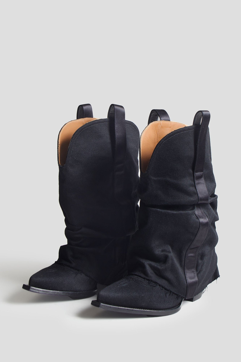 LOW RIDER COWBOY BOOT - BLACK TUXEDO 1