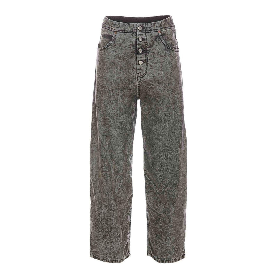 MM6 Maison Margiela High-rise Cotton Boyfriend Jeans - 5