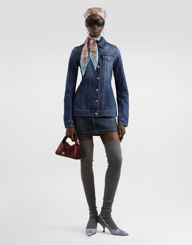 Dolce & Gabbana Denim single-breasted jacket outlook