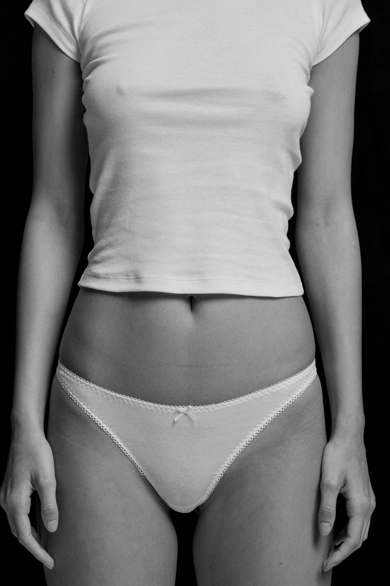 Cou Cou The Thong: Cotton Jersey White outlook