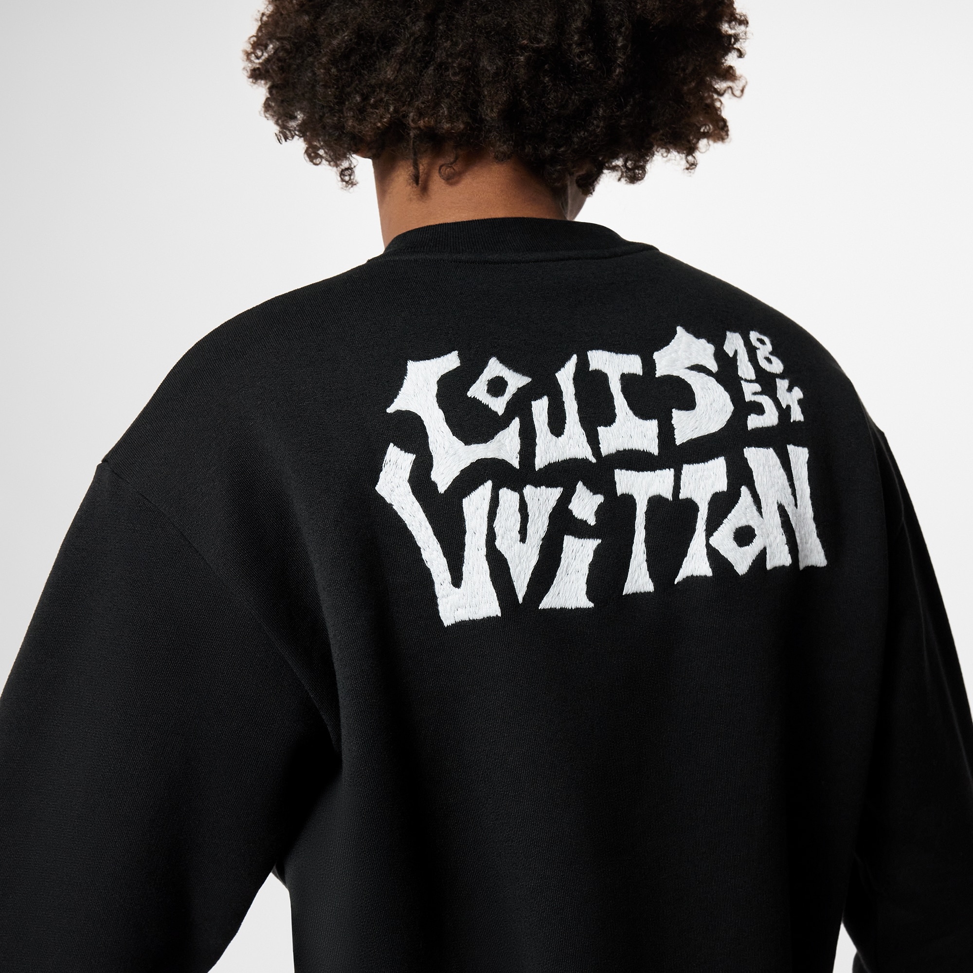 LV Comics Owl Patch Crewneck - 5