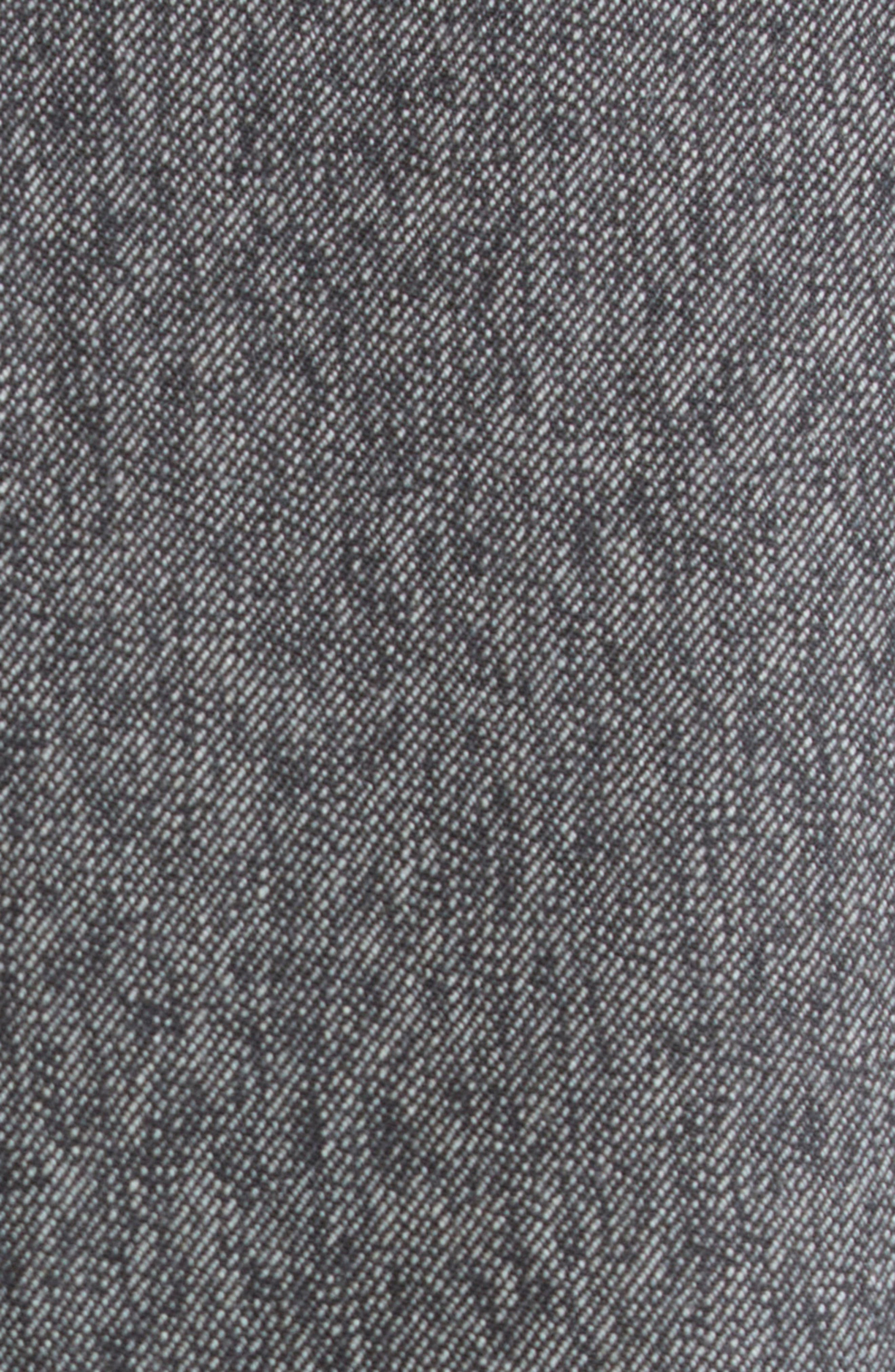 Proenza Schouler Nola Double Breasted Textured Suiting Jacket in Charcoal Melange at Nordstrom - 6