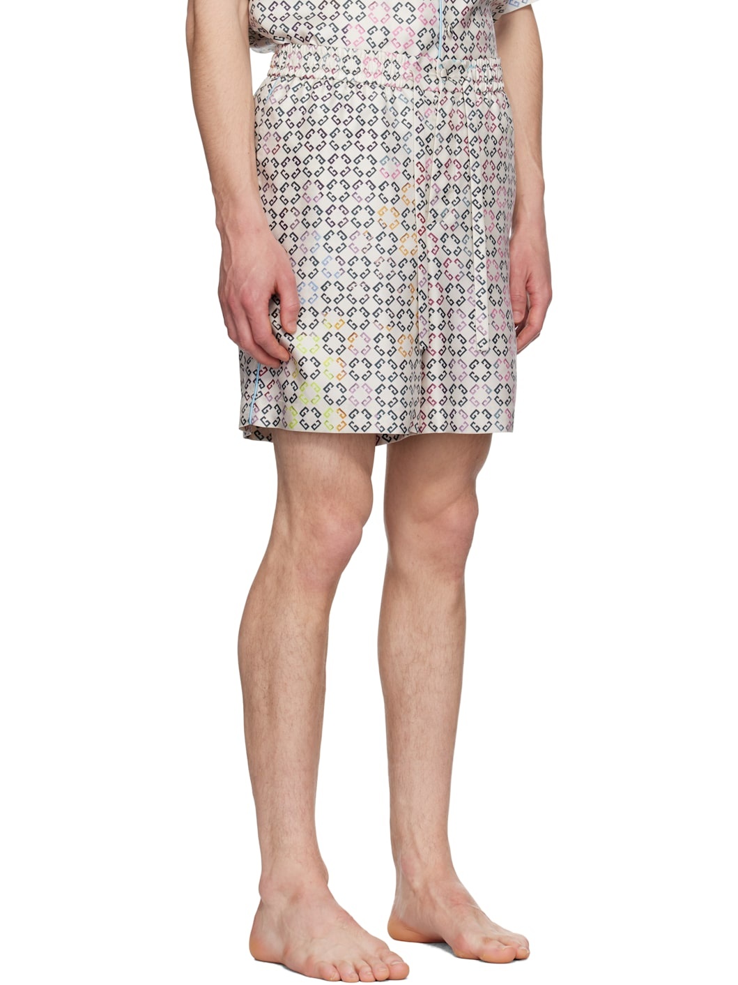 Multicolor Monogram 72 Drawstring Pyjama Shorts - 2