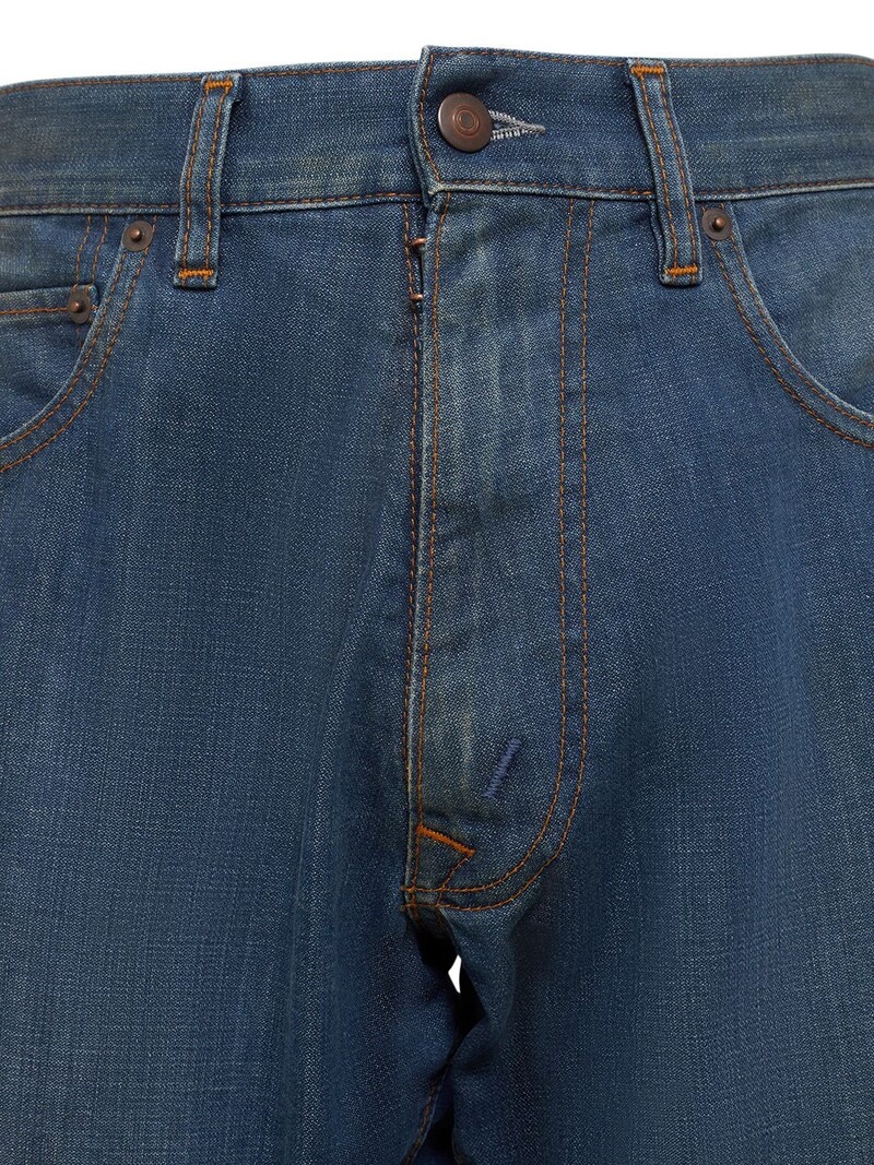 Cotton twill denim jeans - 2