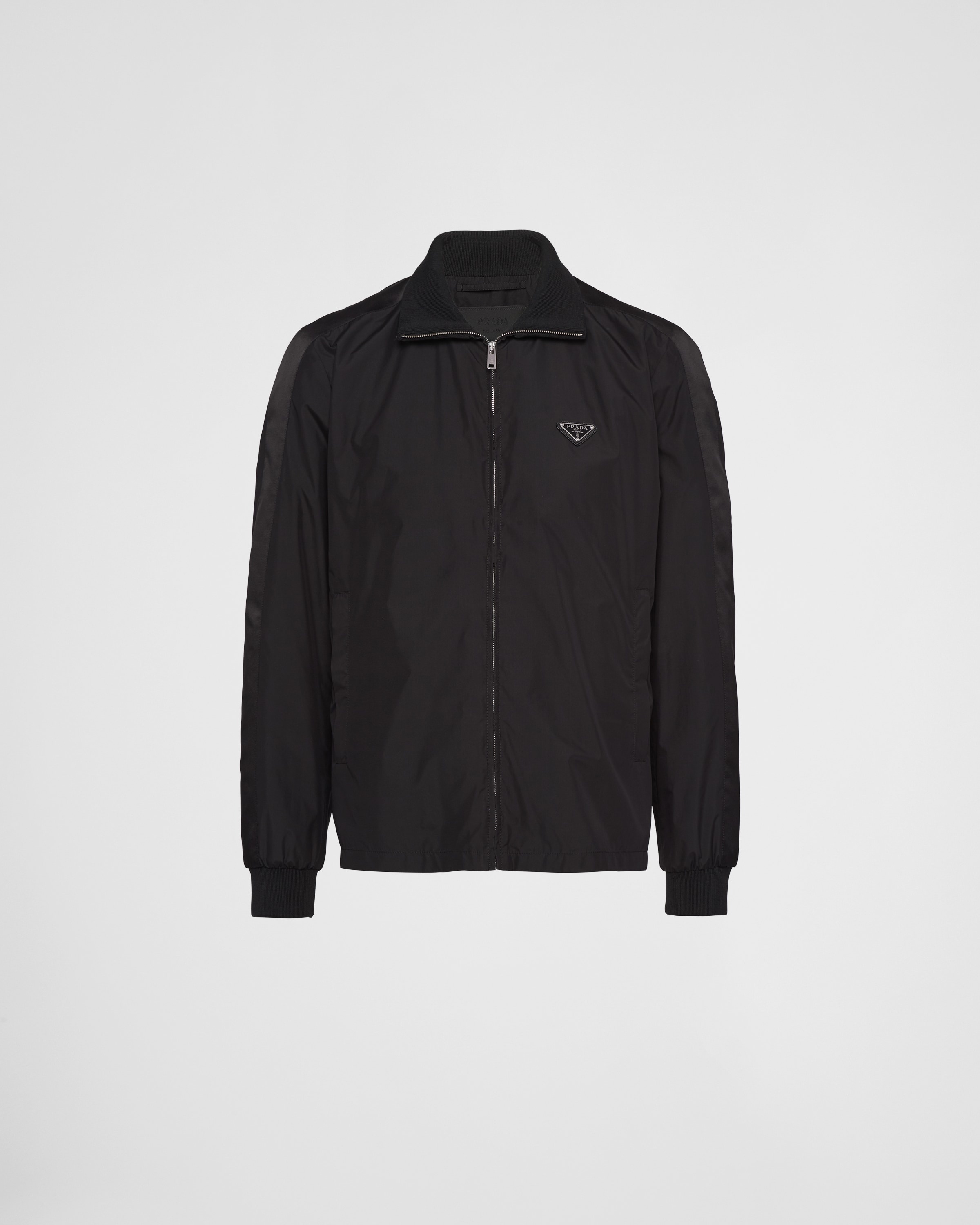Silk blend blouson jacket - 1