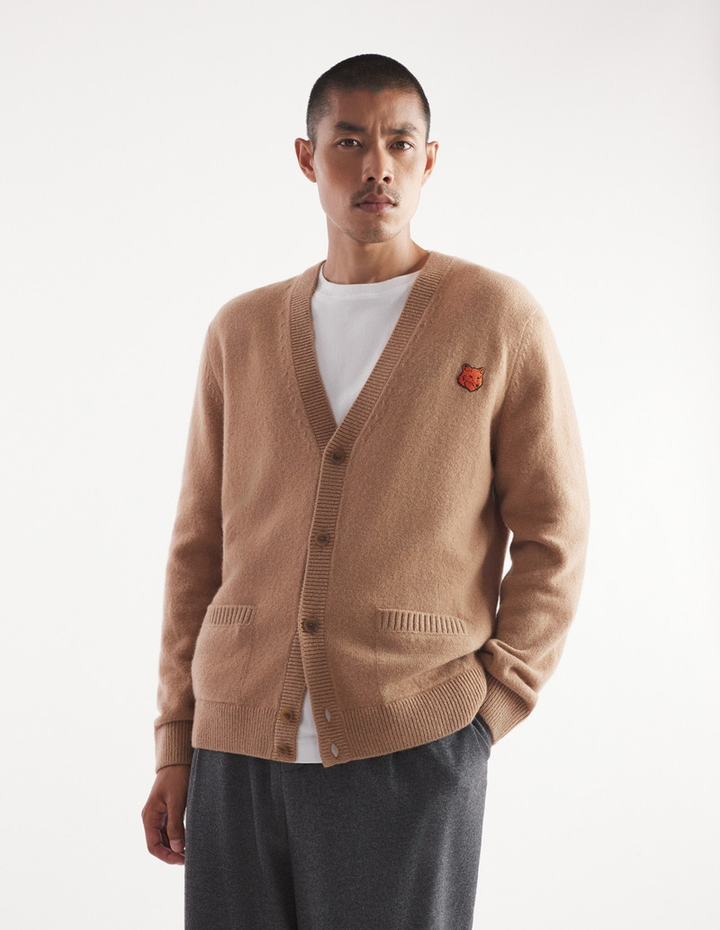 BOLD FOX HEAD PATCH REGULAR CARDIGAN 3