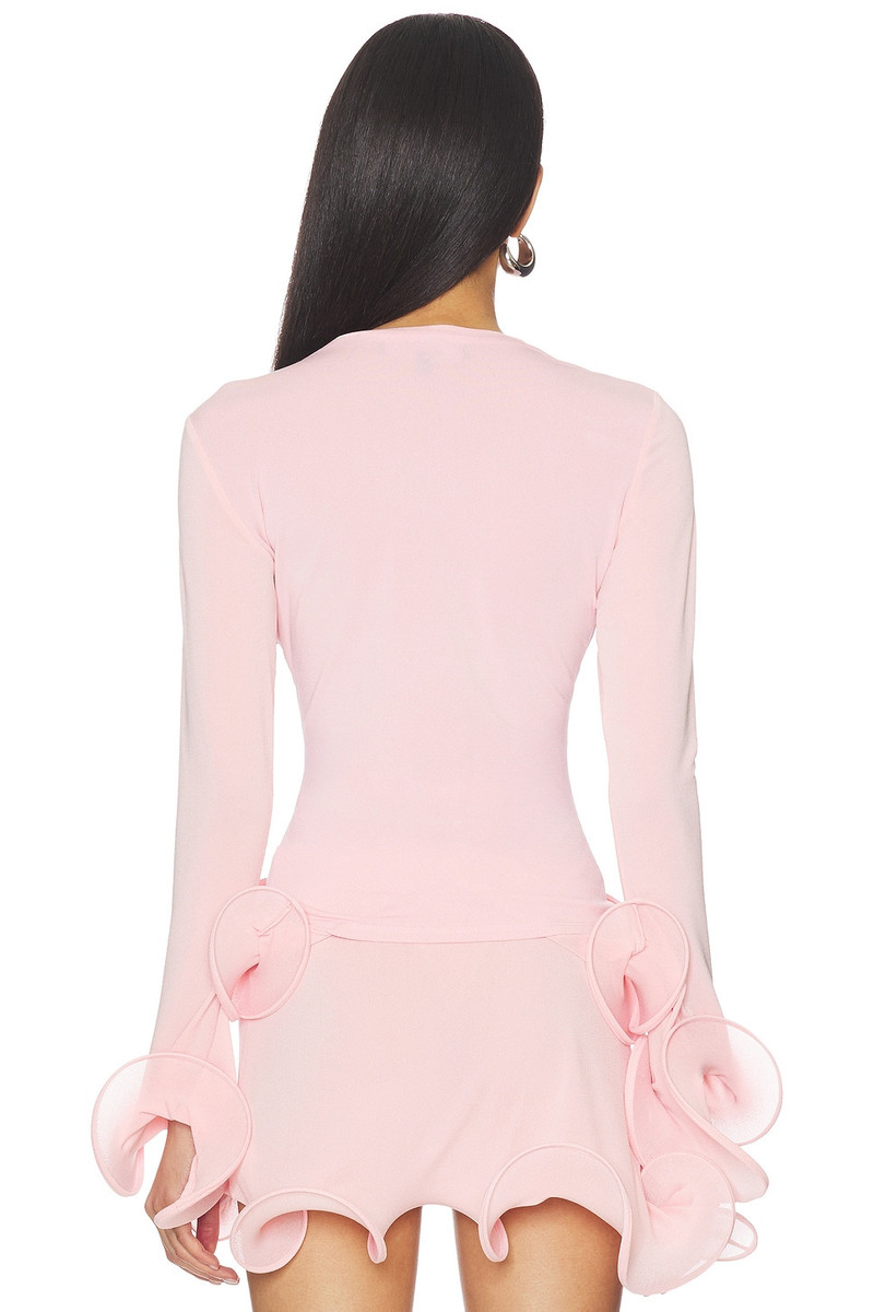 SID NEIGUM Wave Sleeve Bamboo Top outlook