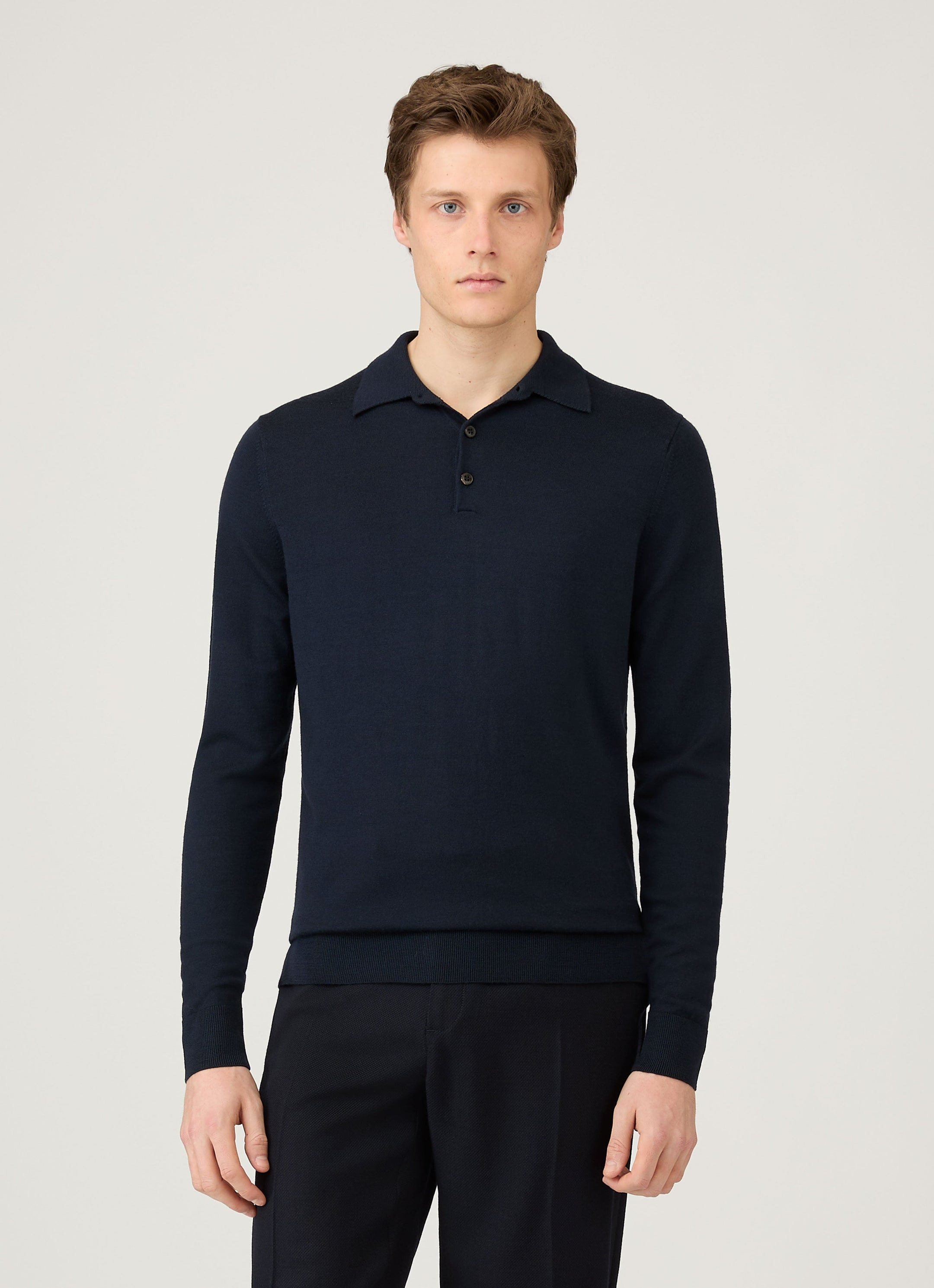 Extra‑Fine Merino Polo Shirt - 2