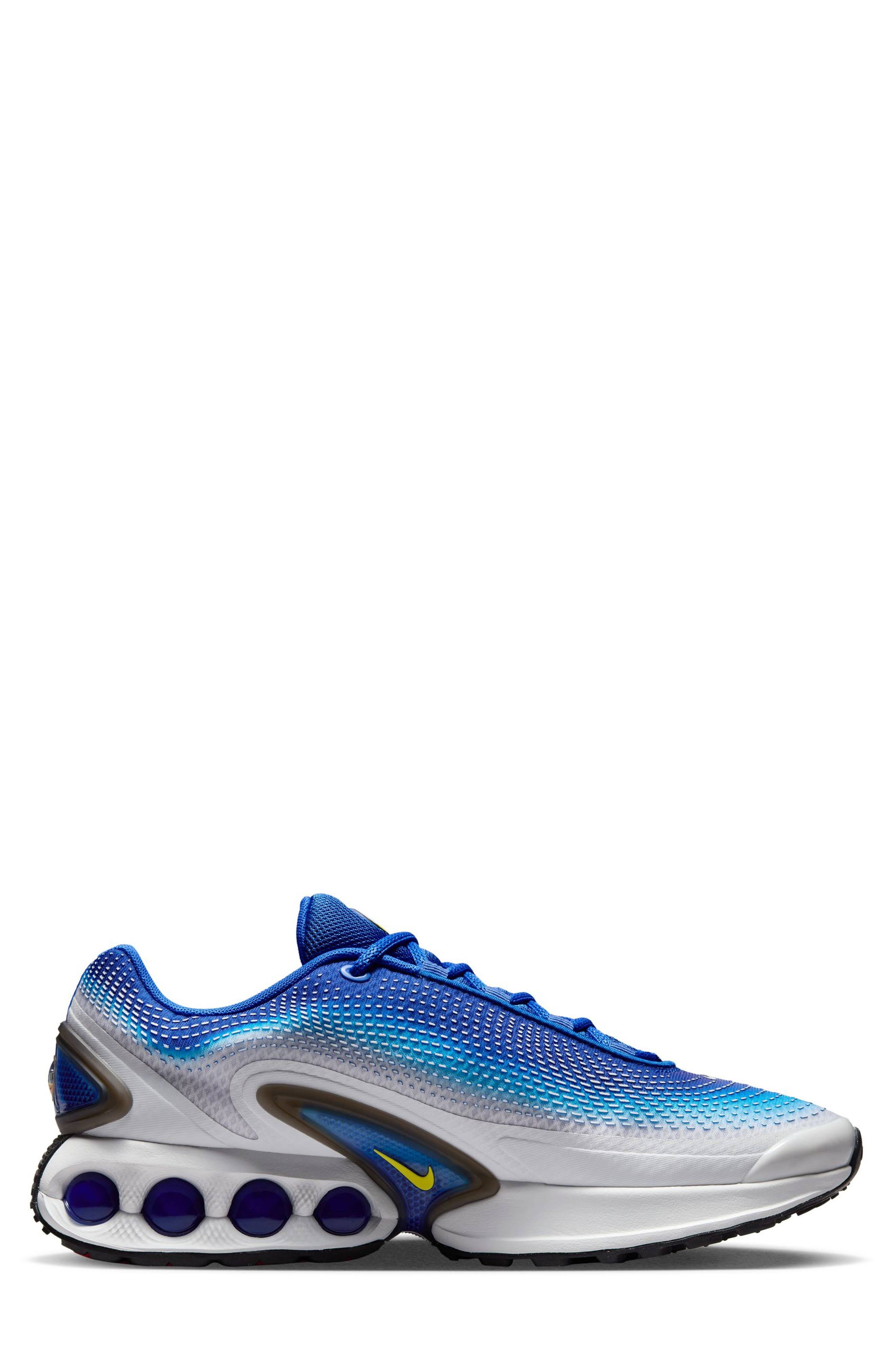 Jordan Air Max Dn SE Sneaker in Racer Blue/Yellow/Blue Fury at Nordstrom - 6