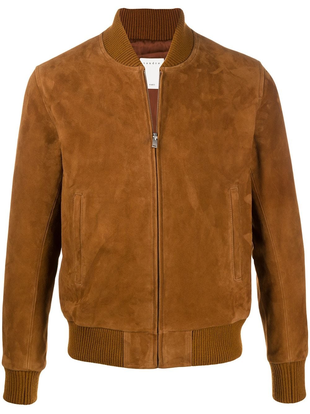 suede bomber jacket - 1