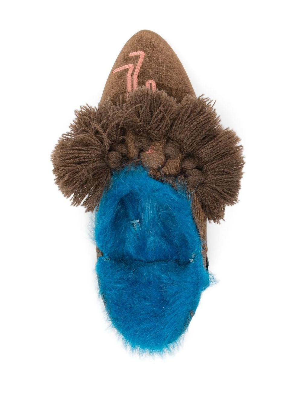 pointed-toe slippers - 4