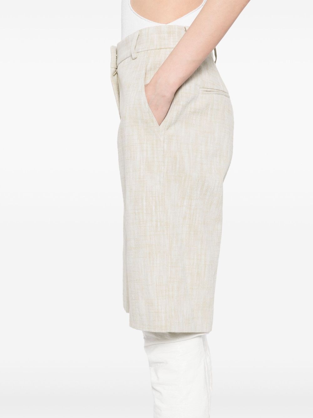slim-fit Bermuda shorts - 5