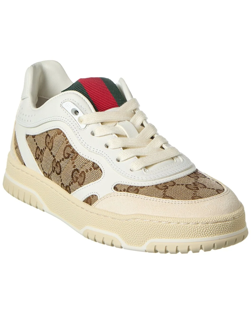 Gucci Re-Web GG Canvas & Leather Sneaker - 1