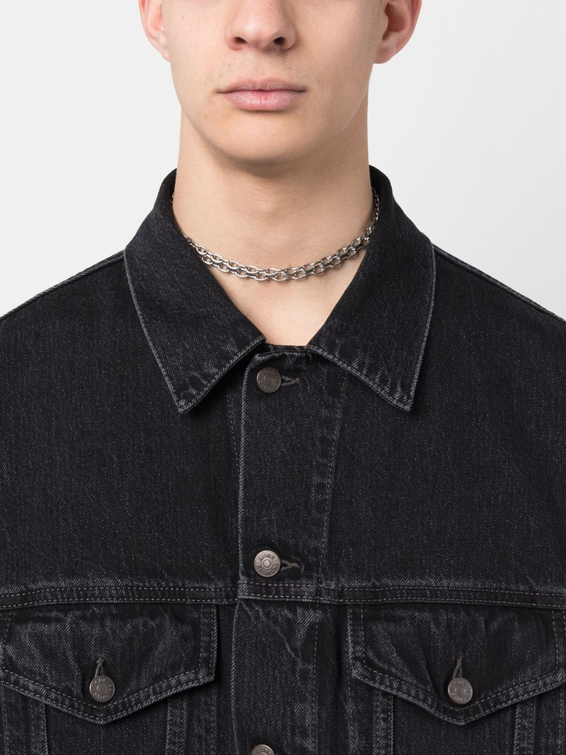 TOM WOOD Vintage chunky-chain necklace outlook