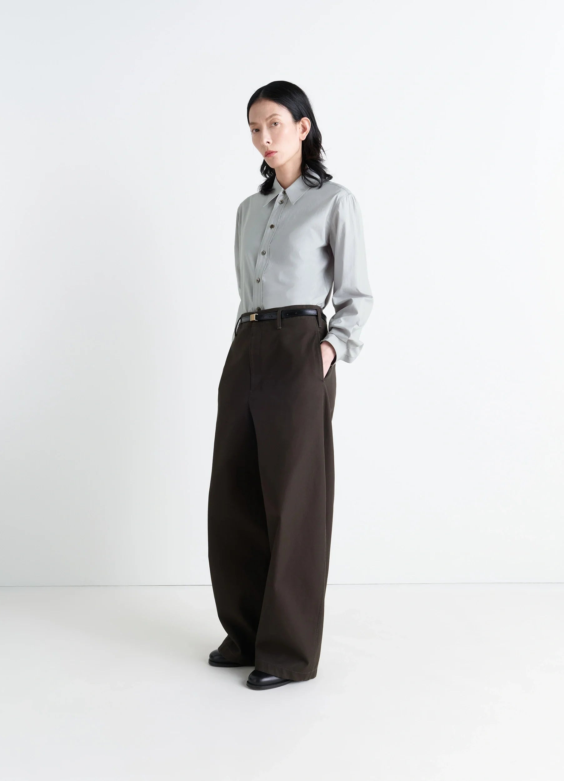 POINTED COLLAR SHIRT - 3