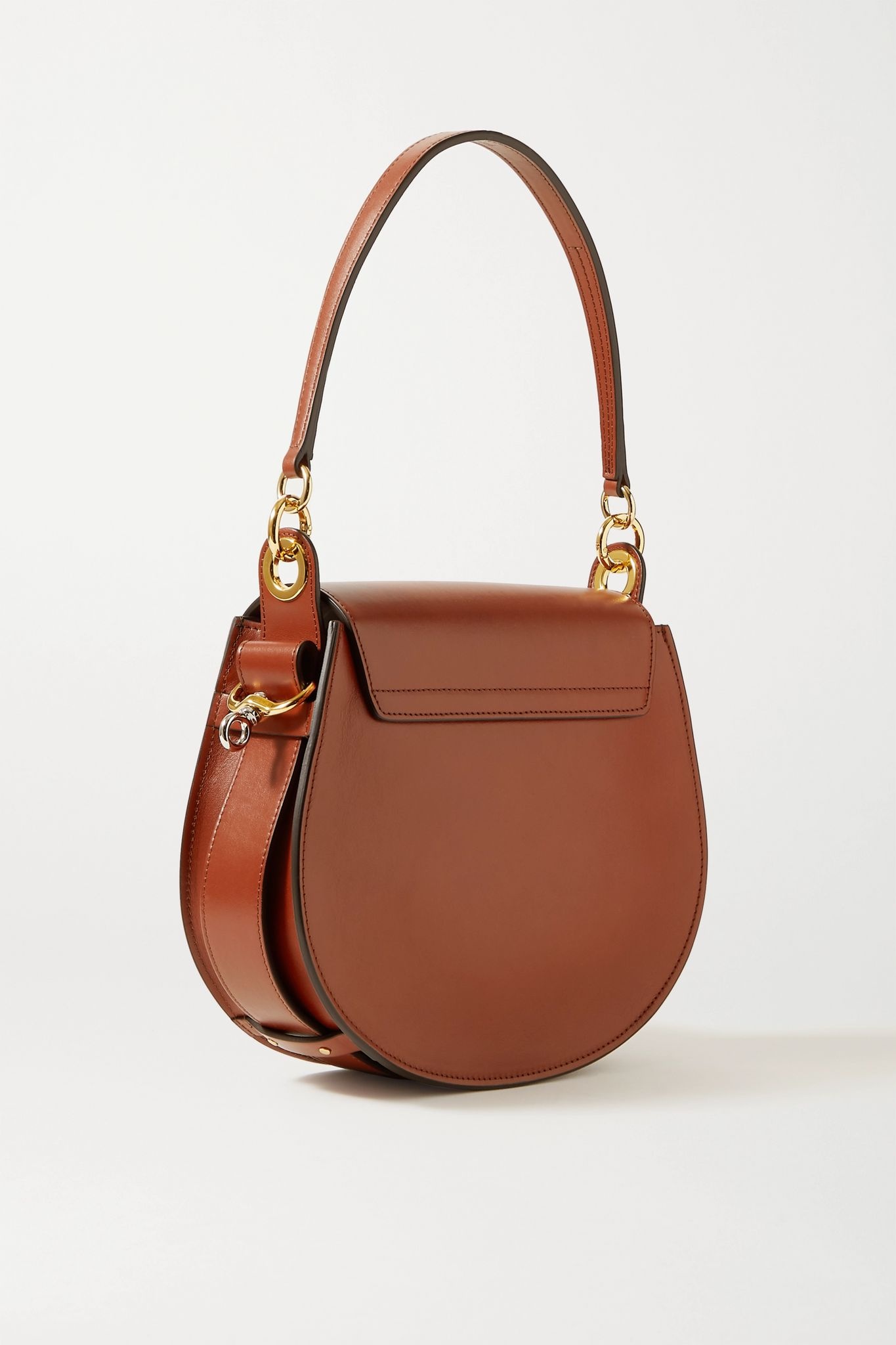 Tess large leather and suede shoulder bag - 3