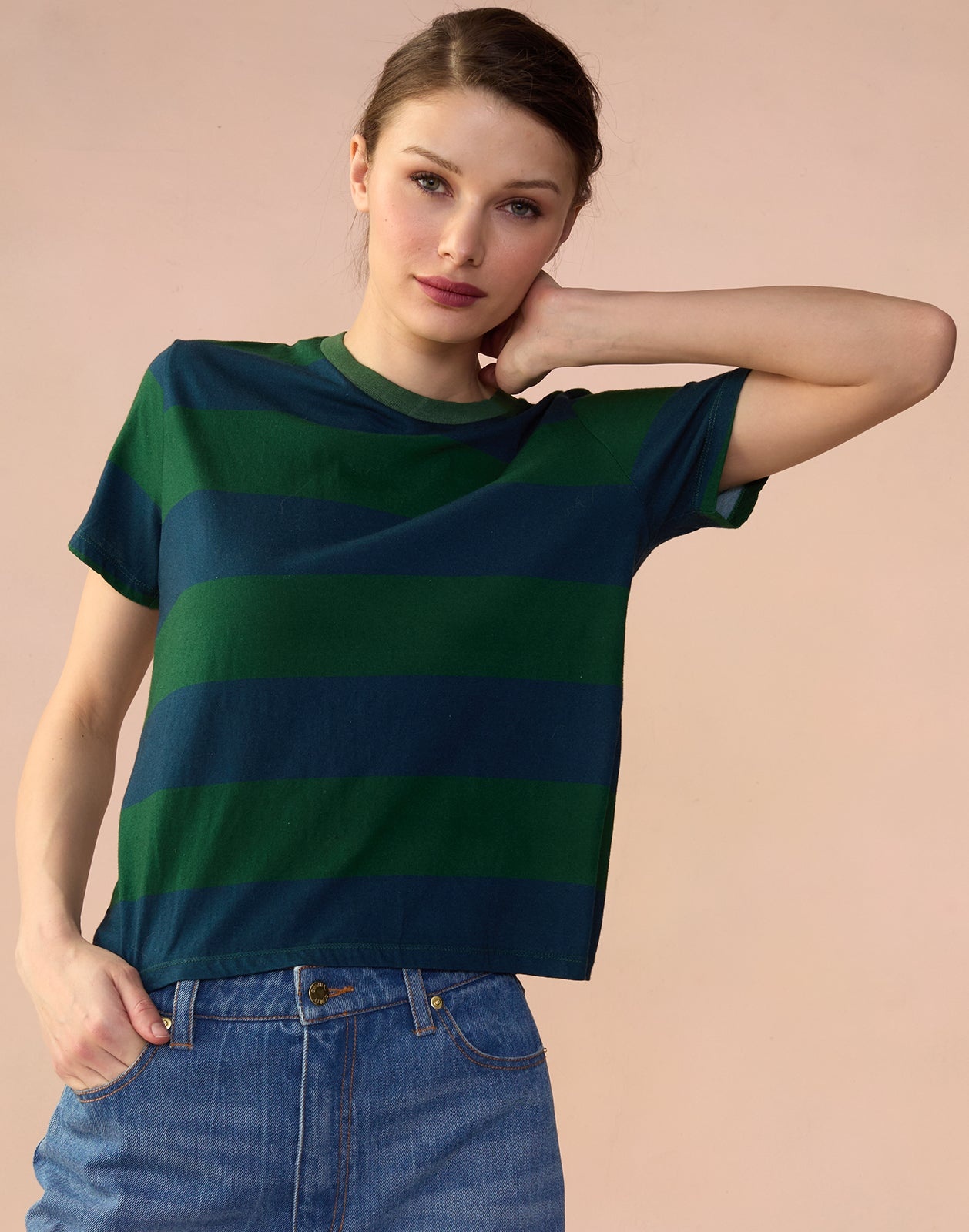 Striped Tee - 4
