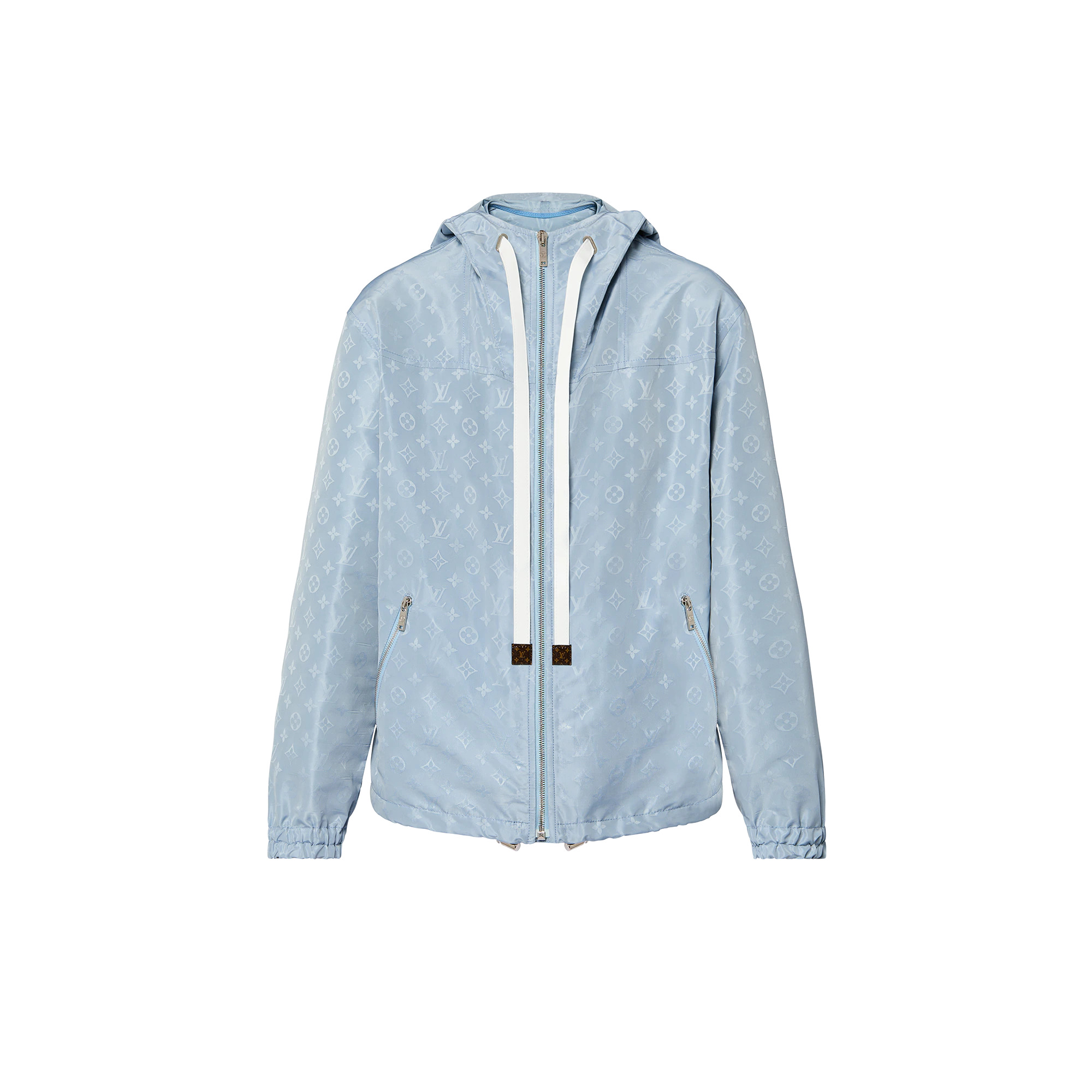 Monogram Print Parka - 1