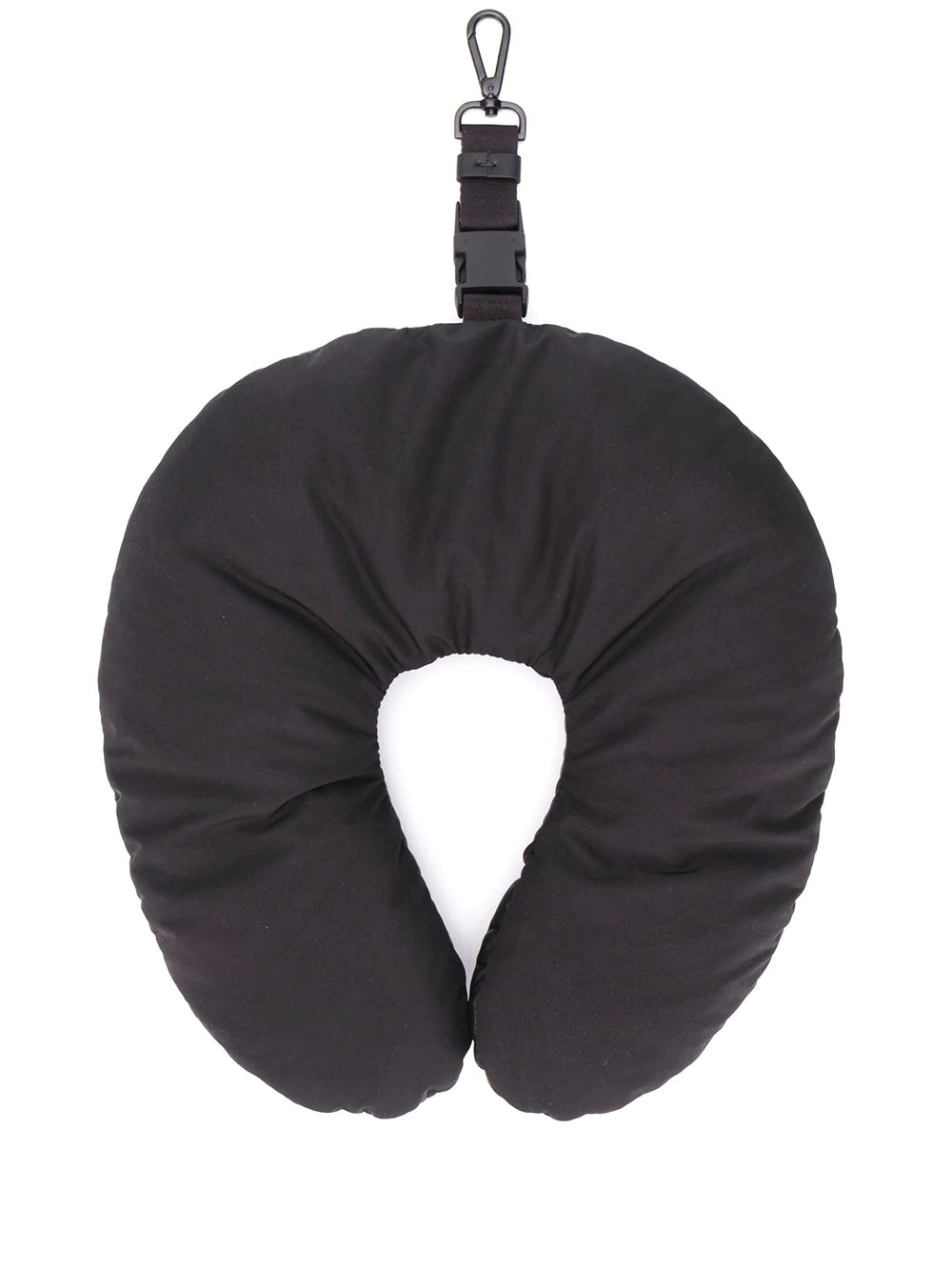 button-embellished neck pillow - 1