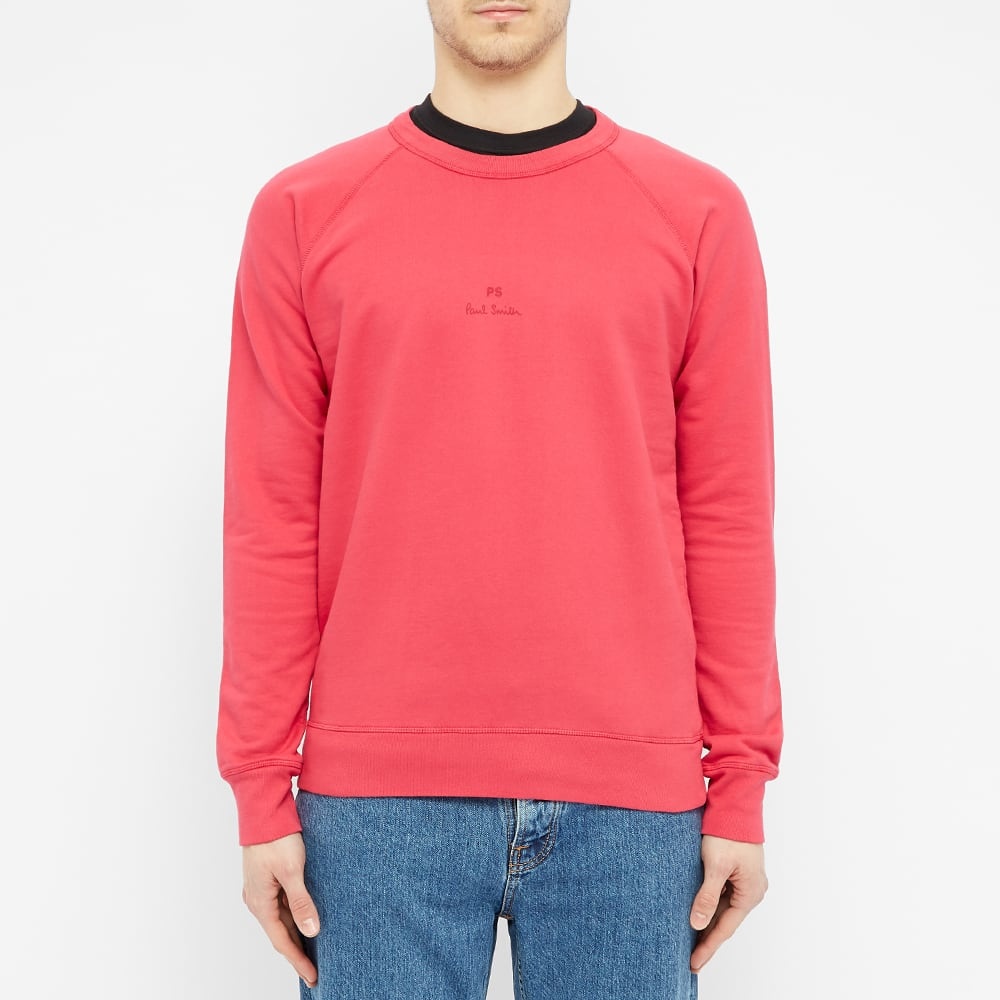 Paul Smith Garment Dyed Logo Crew Sweat - 3