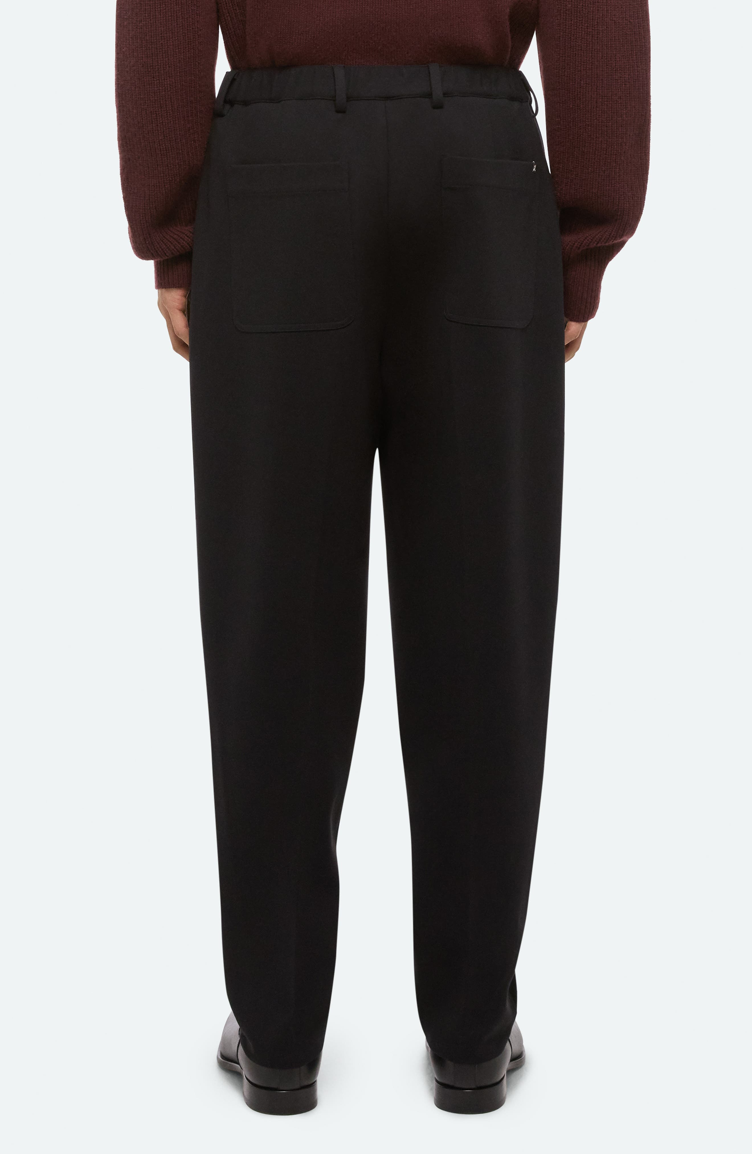 Helmut Lang Zoot Pleat Front Modern Pants in Black at Nordstrom - 2