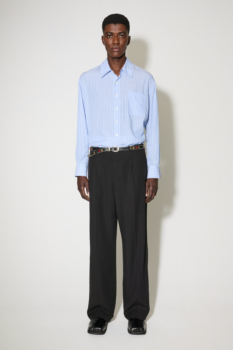 Our Legacy Borrowed Chino Black Lyo Wool outlook