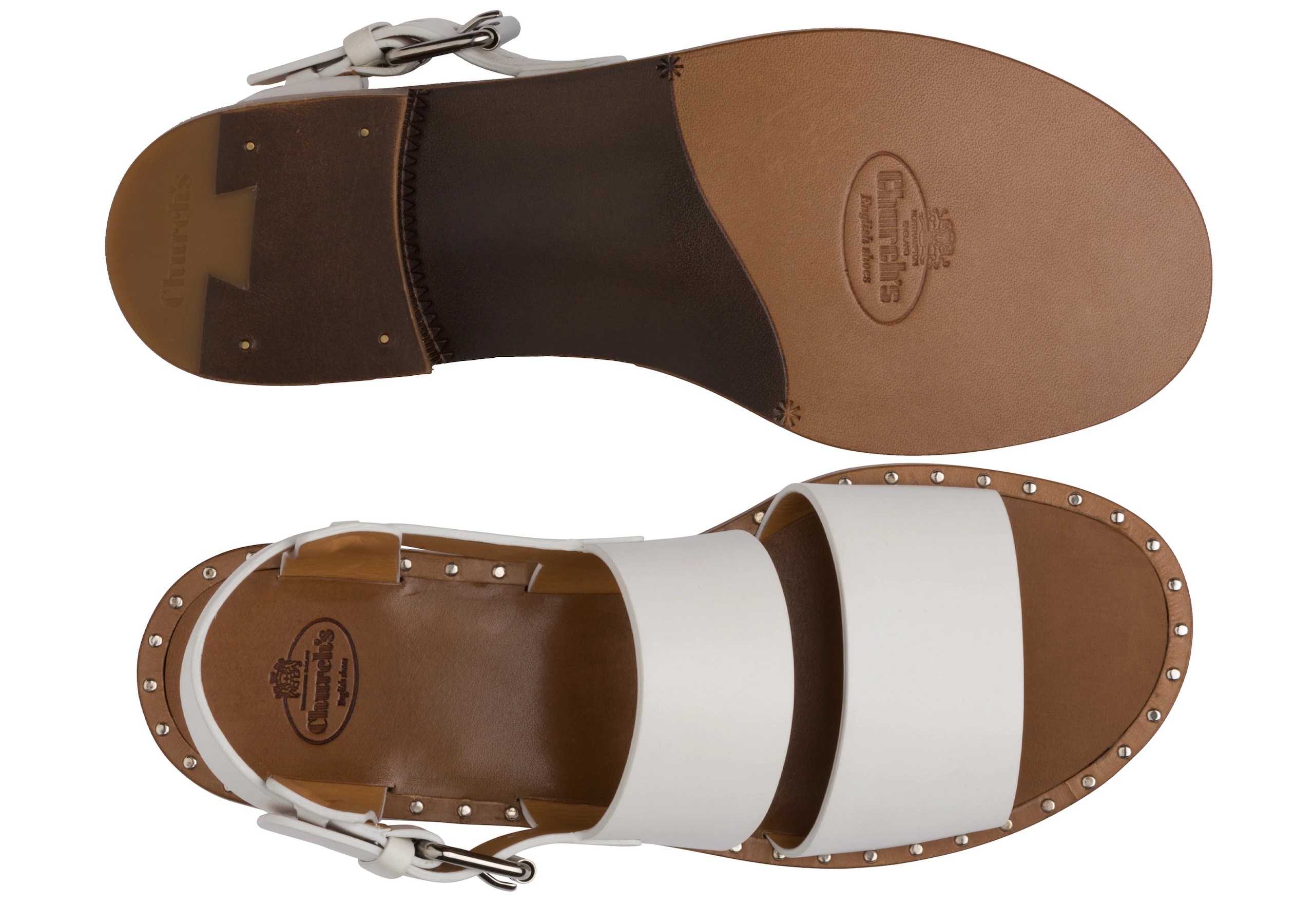 Dalia
Calf Leather Sandal White - 3