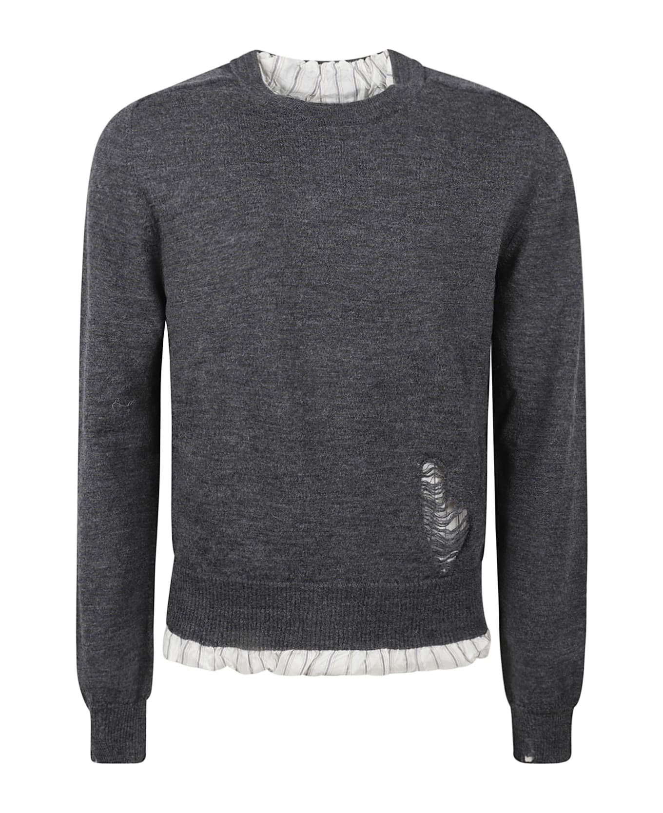 Distressed Sweater - 1