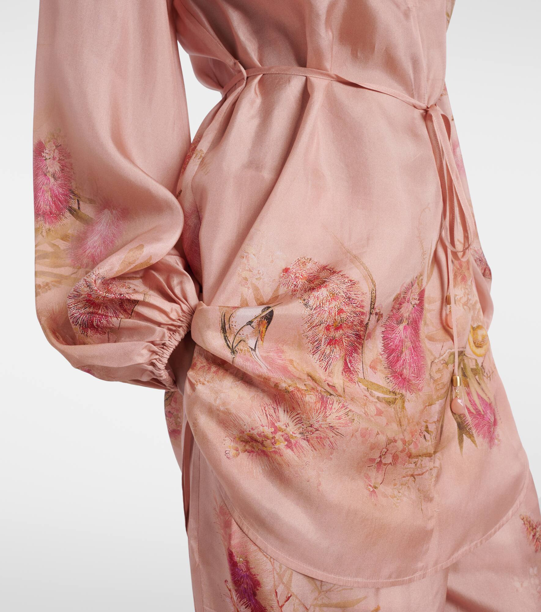 Cascadian floral silk tunic - 5