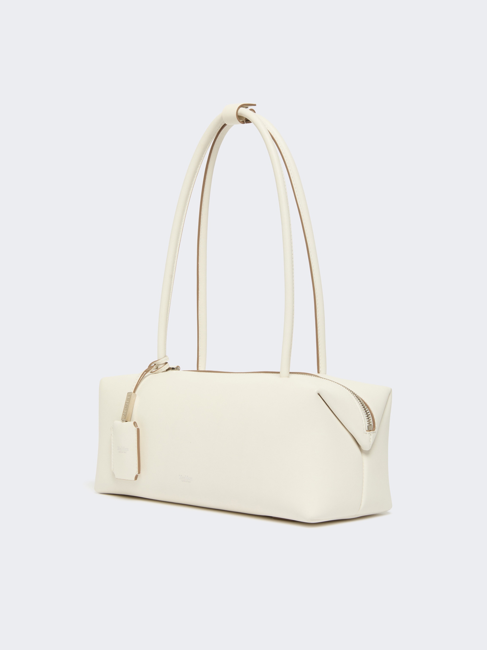 HOLDALLSTRING Natural leather bowler bag - 2