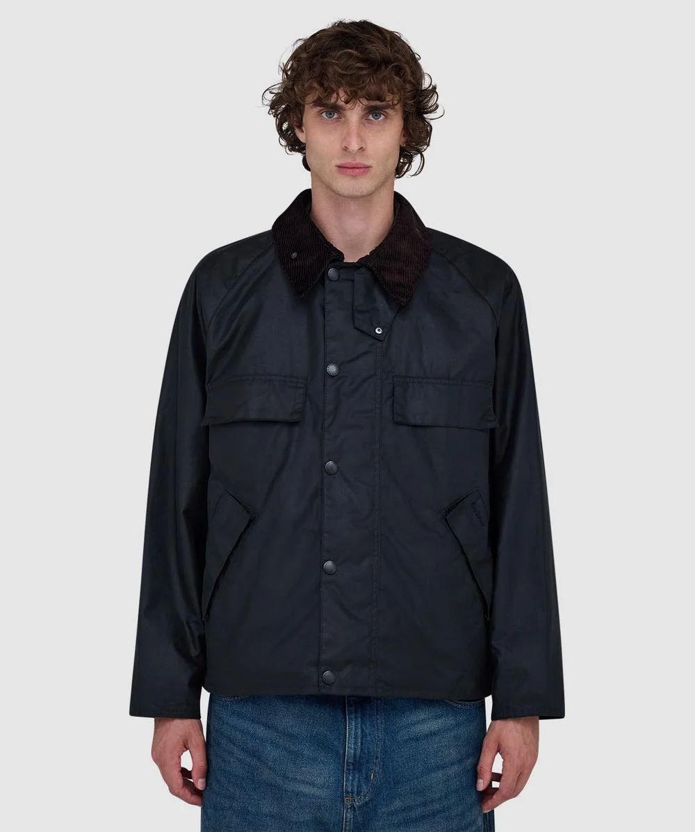 Four pocket transport wax jacket - 1