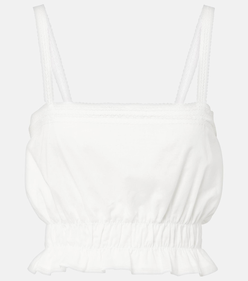 Venta cropped cotton top 1