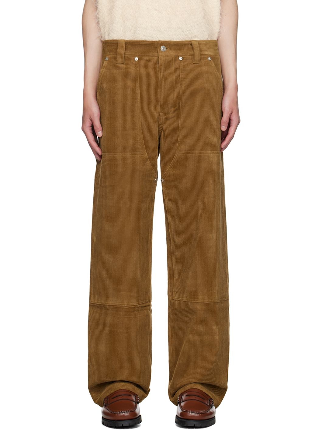 Brown Patch Trousers - 1