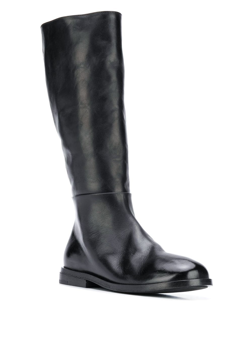 knee-high block heel boots - 2