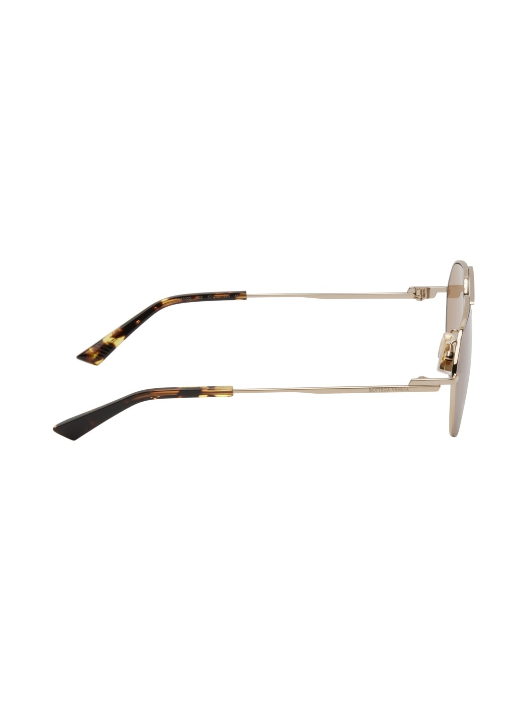 Gold Aviator Sunglasses - 2