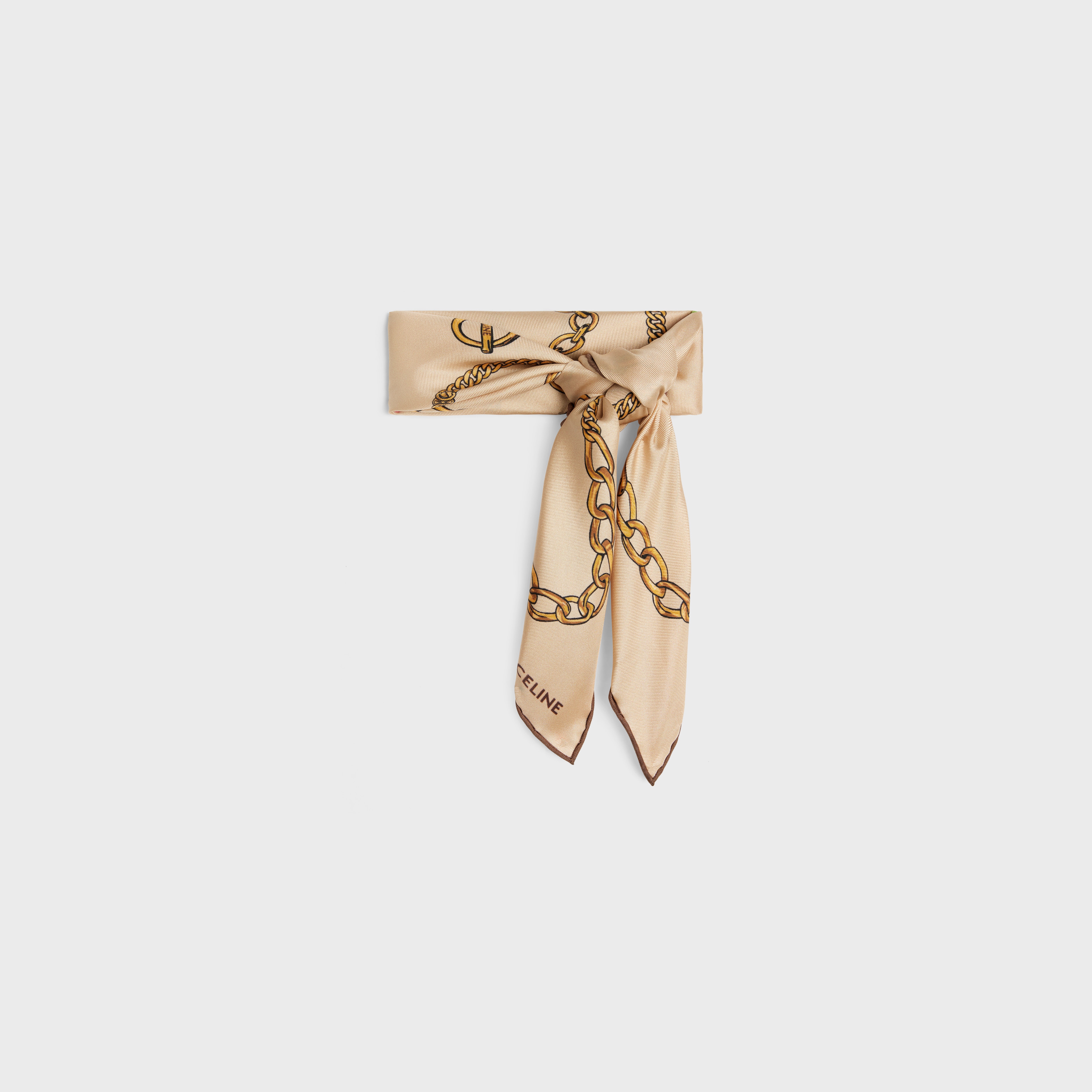 bandana in silk twill - 3