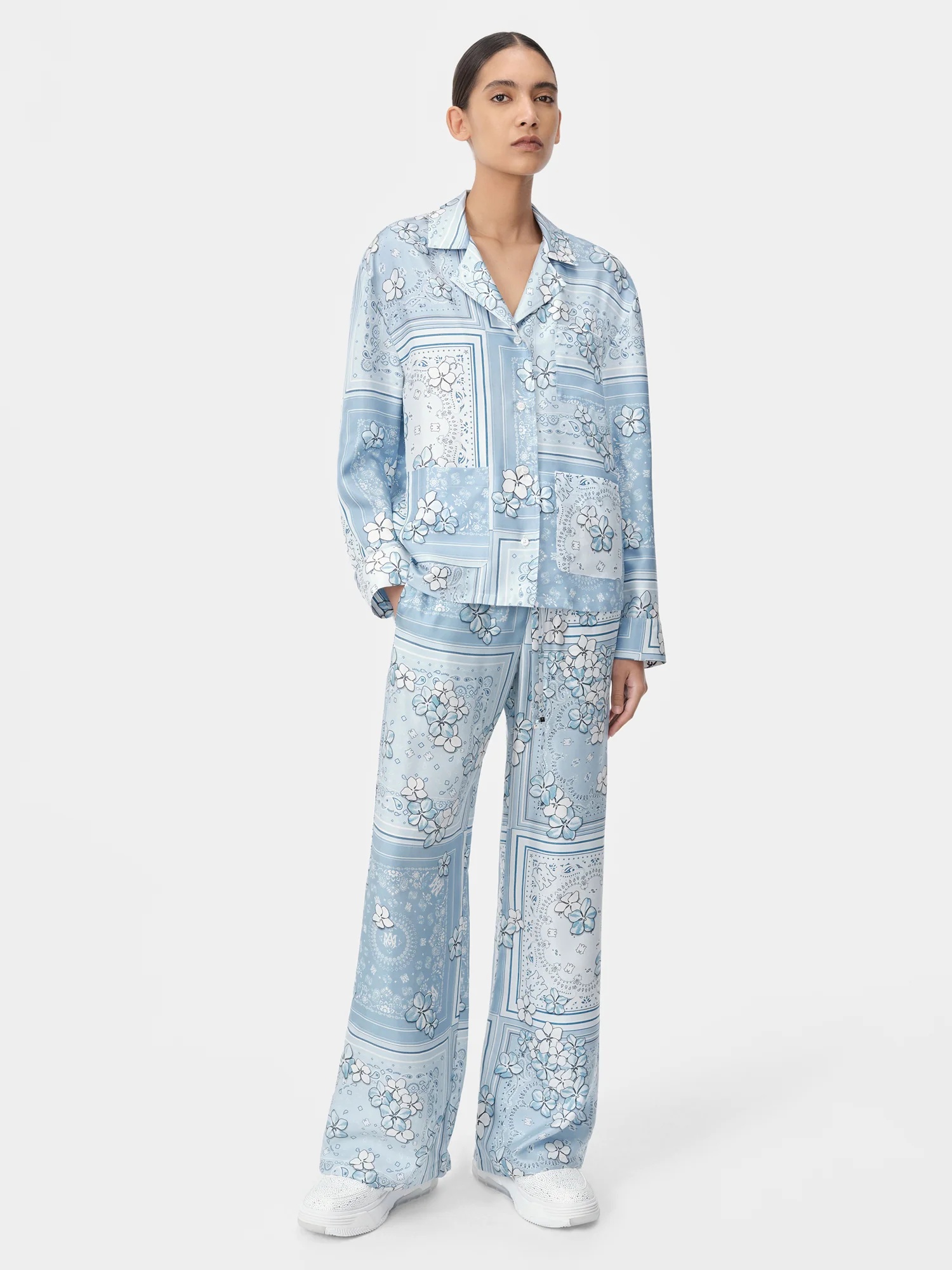 WOMEN'S BANDANA FLORAL PJ PANT - 2